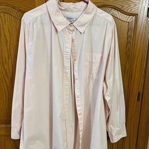 Light Pink Button-Up Shirt